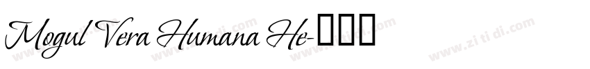 Mogul Vera Humana He字体转换